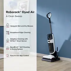 ROBOROCK - Dyad Air Aspirador húmedo y seco con succión de 17000 Pa