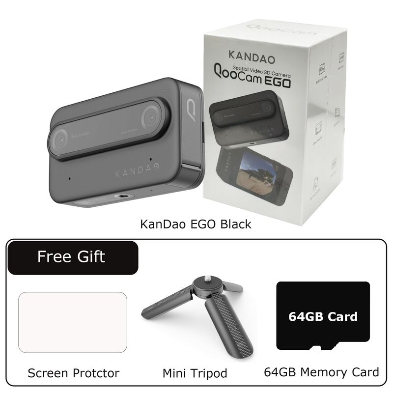 KANDAO - Cámara 3D de vídeo espacial KanDao EGO - Only Camera.
