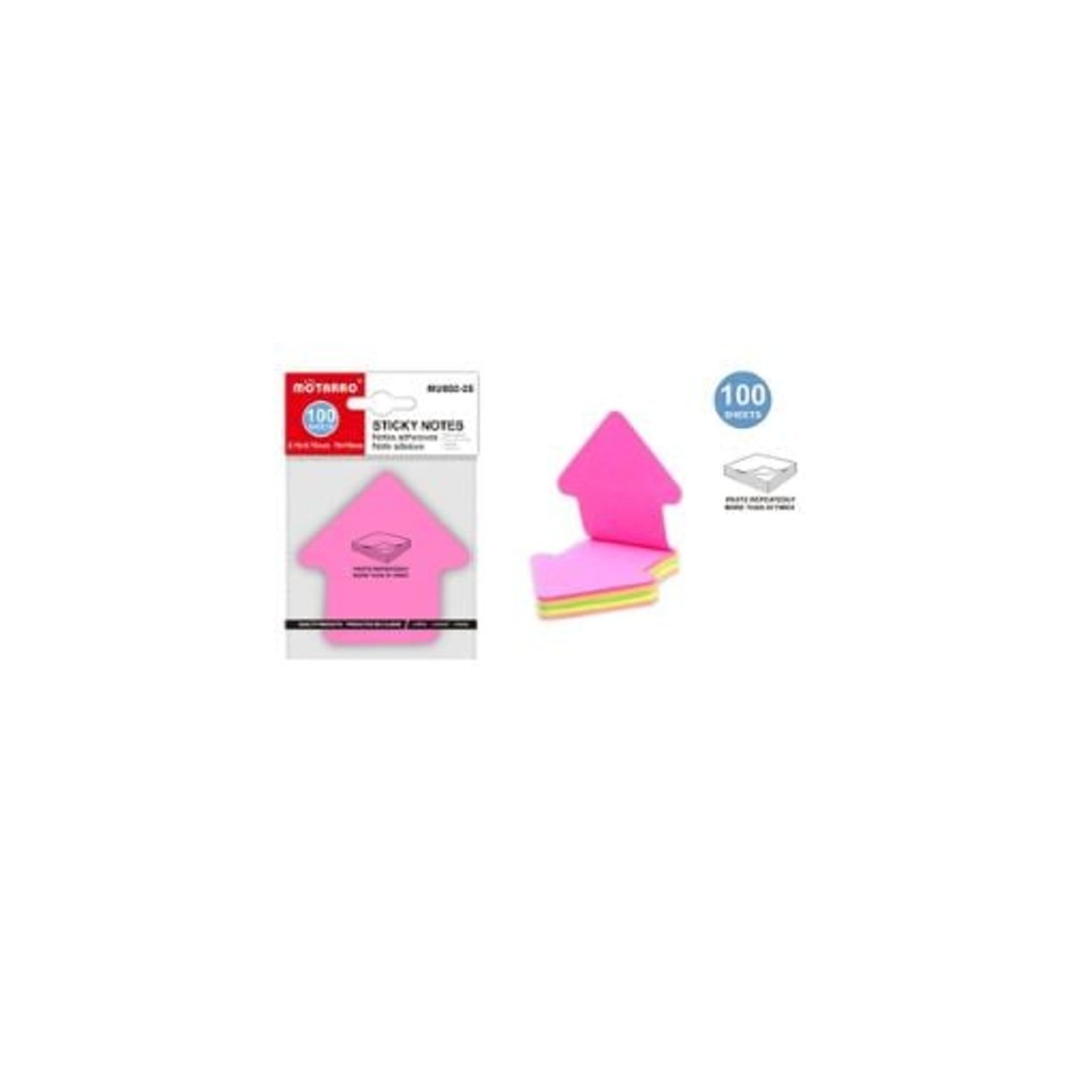 GENERICO - Notas Adhesivas Flecha 100 Hojas