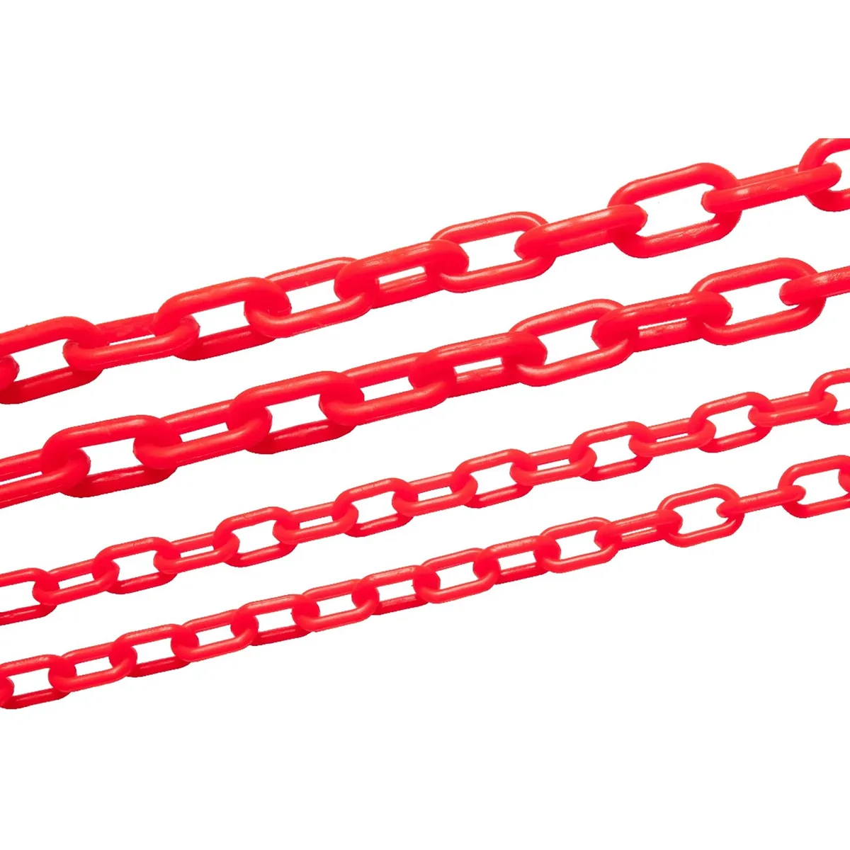 LORENZINI - Cadena Plastica Roja 50 mts.(Rollo)