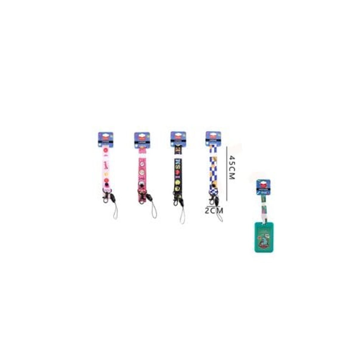 GENERICO - Porta Credencial Smile 2 x 45 Cm