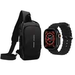 GENERICO - Pack Bolso Banano + Reloj Android Niño Regalo De Navidad