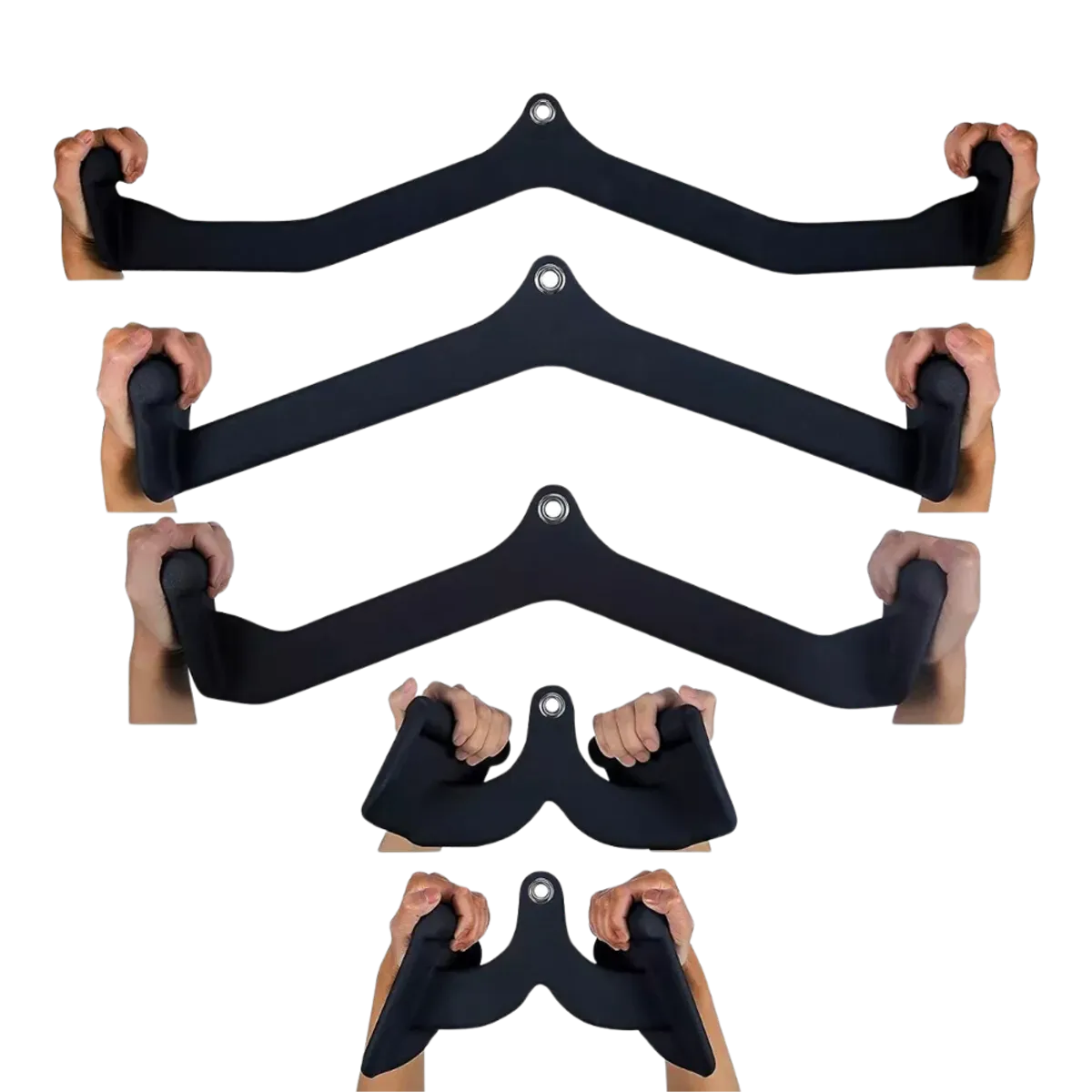 GENERICO - Set Manillas de 5 Piezas Para Equipo Fitness