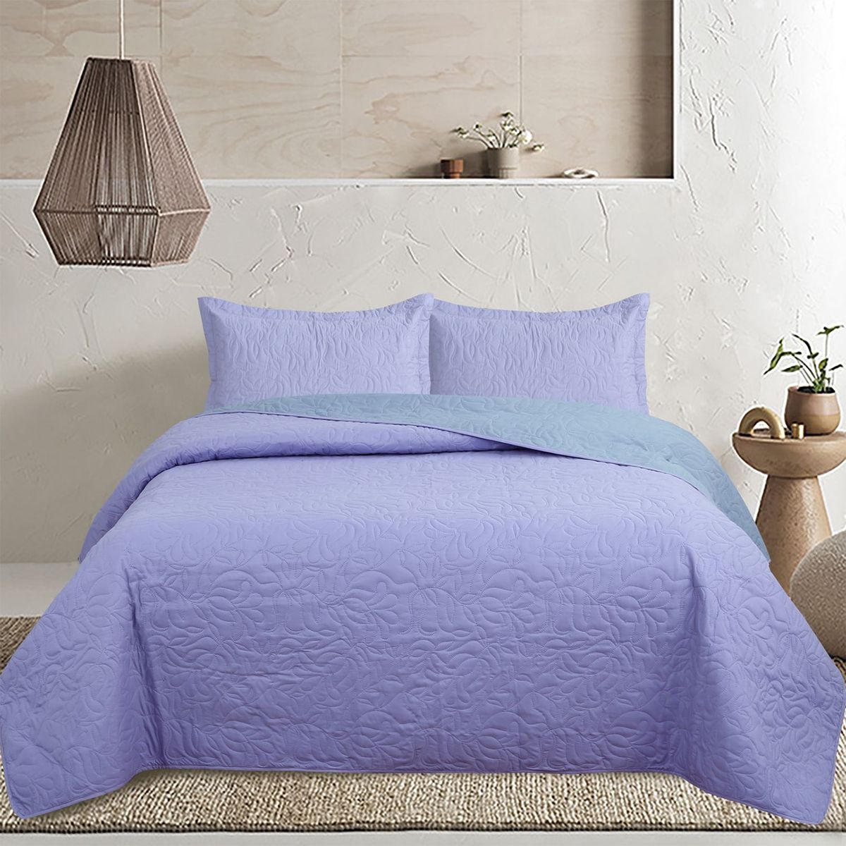 B&B - CUBRECAMA  QUILT BICOLOR 2P