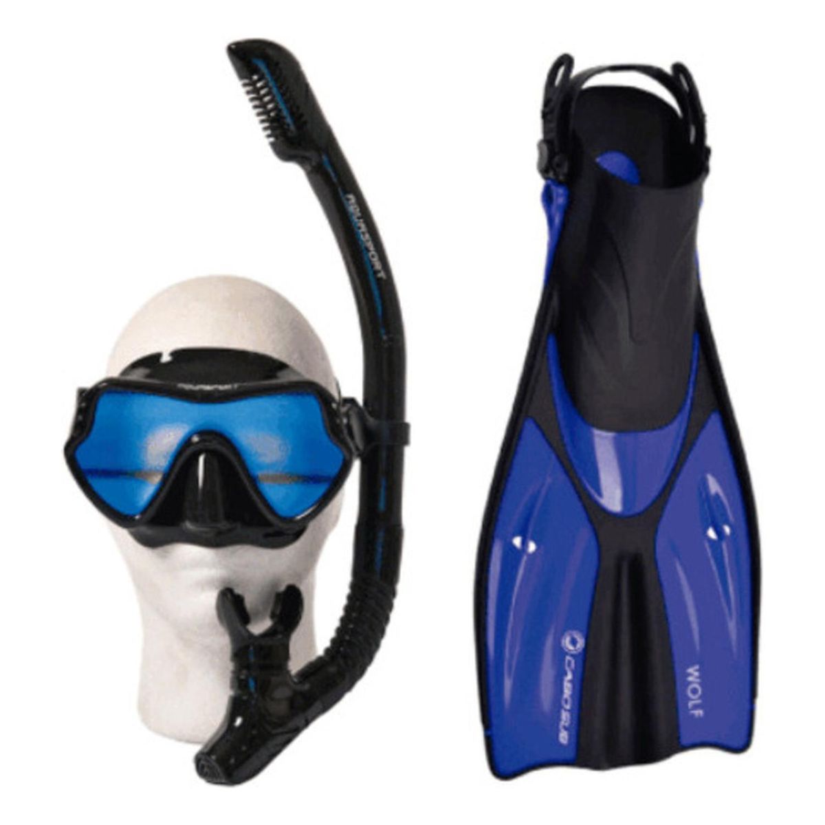 AQUASPORT - Kit Full Vision Pro Filter Blue - Azul