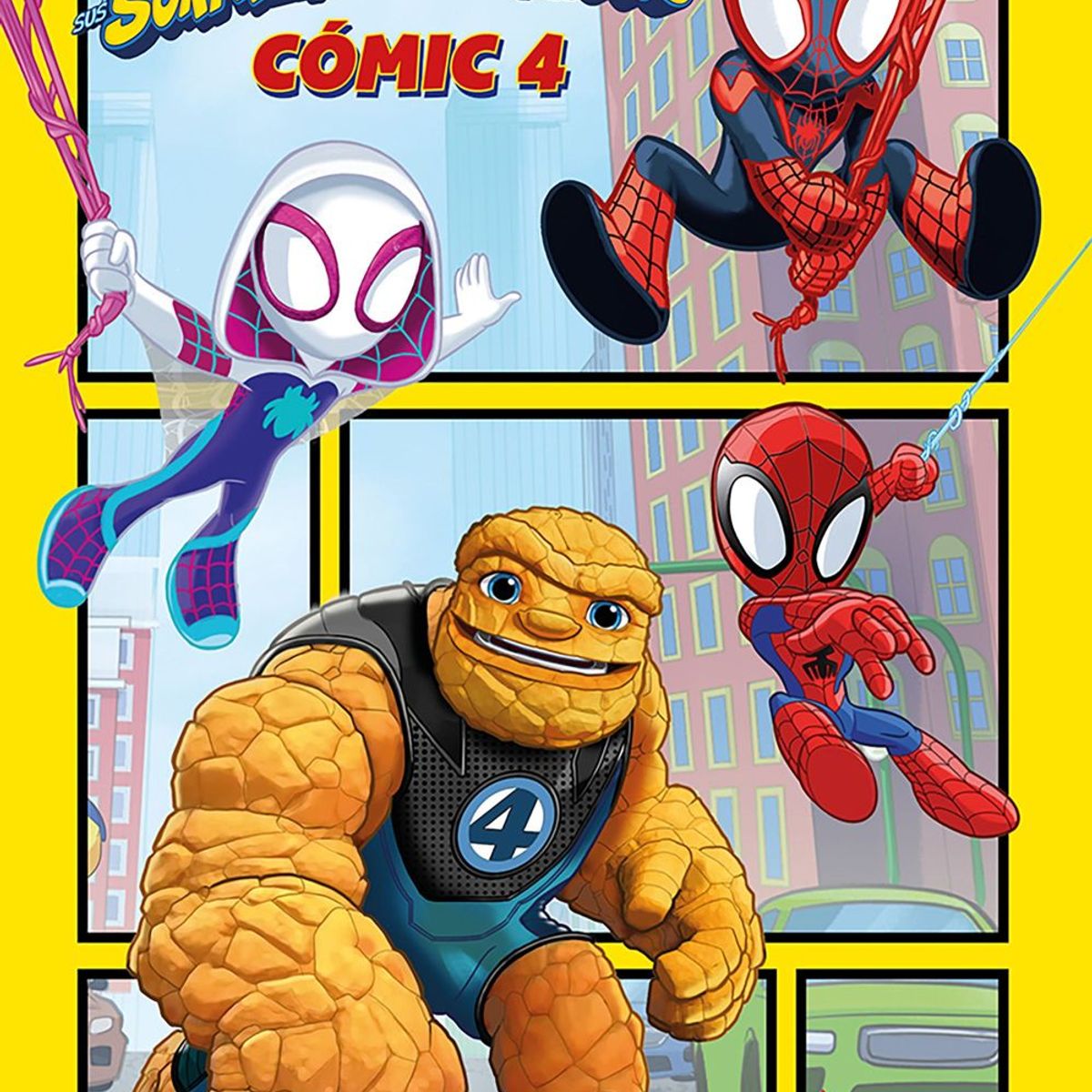 PLANETA JUNIOR - Libro Spidey y sus sorprendentes amigos. Cómic 4 - Marvel