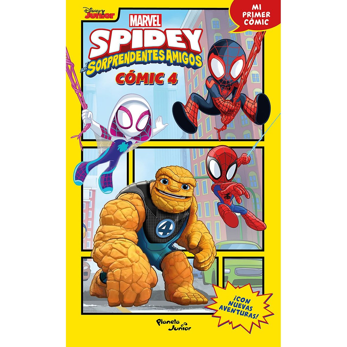 PLANETA JUNIOR - Libro Spidey y sus sorprendentes amigos. Cómic 4 - Marvel