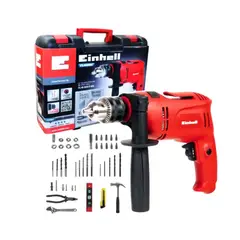 EINHELL - KIT TC-ID 650 TALADRO PERCUTOR 13MM - 650W+ACC