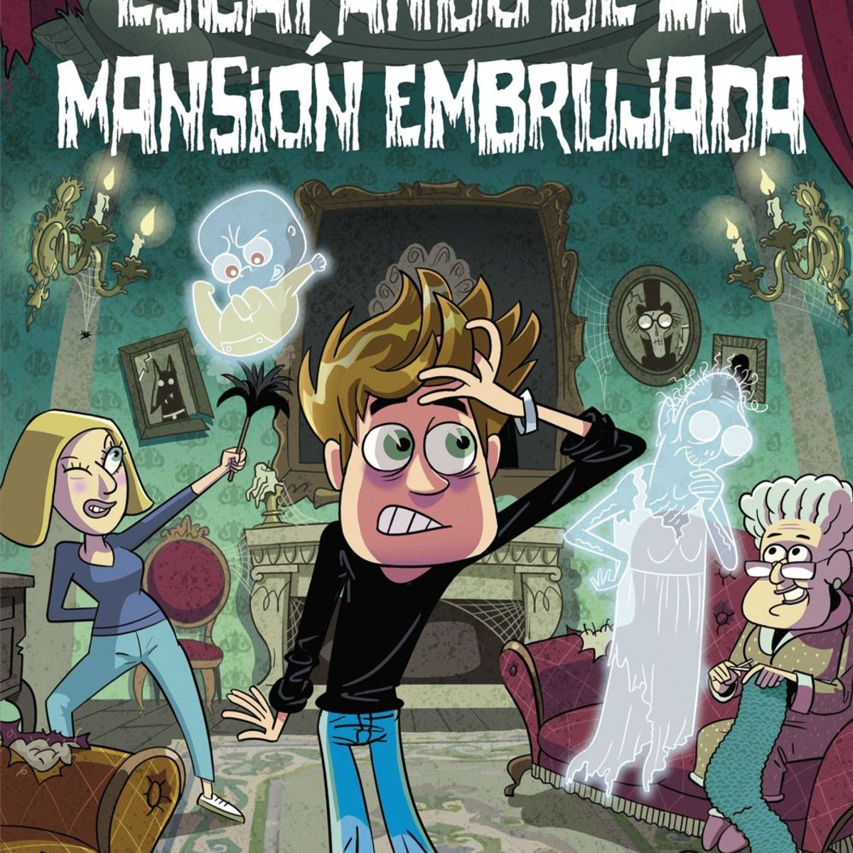EDICIONES MARTINEZ ROCA - Libro Escapando de la mansión embrujada - Iker Unzu