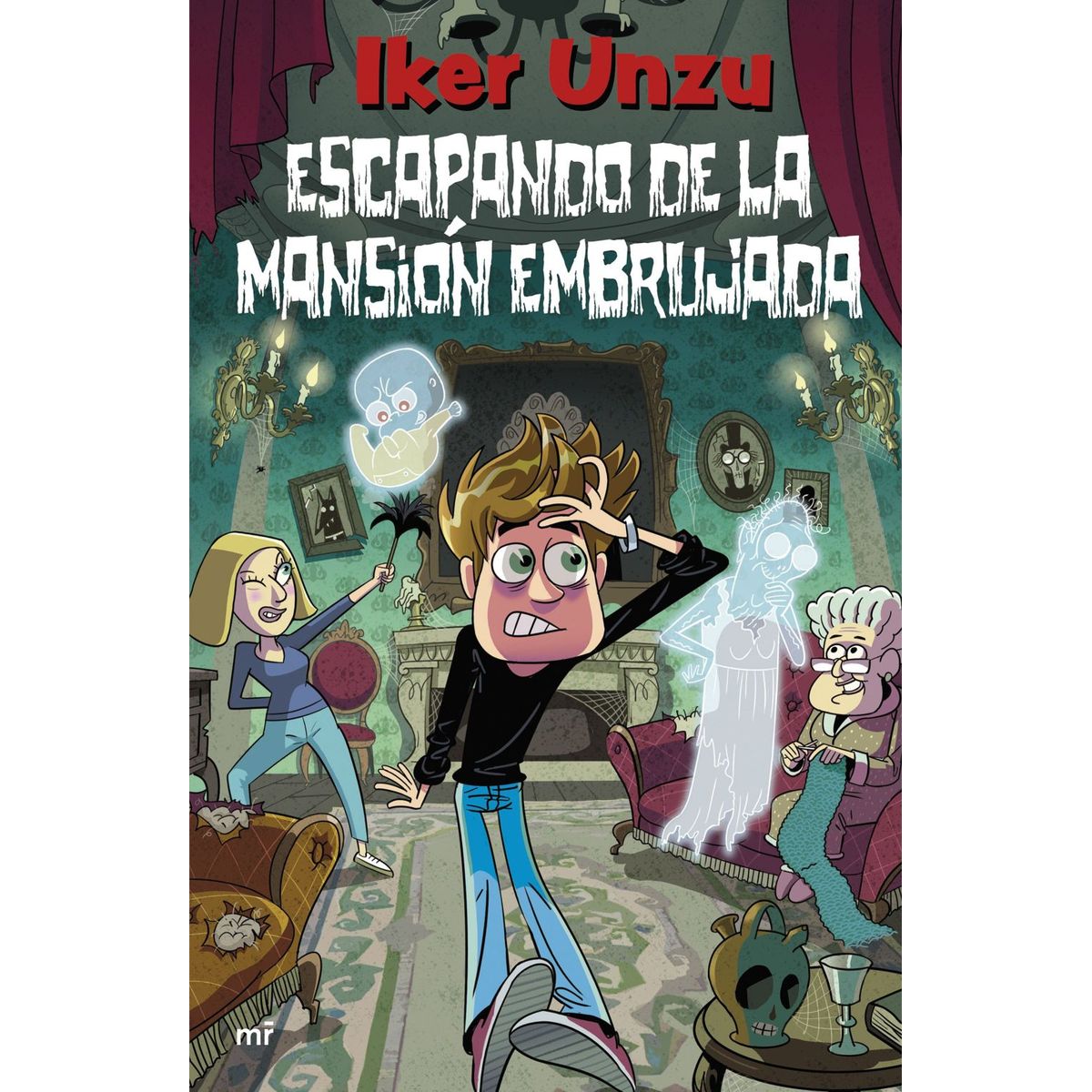 EDICIONES MARTINEZ ROCA - Libro Escapando de la mansión embrujada - Iker Unzu