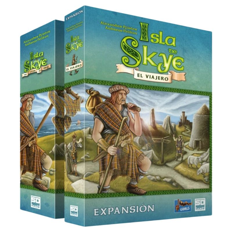 SD GAMES - Pack Isla de Skye Juego base + expansión el viajero
