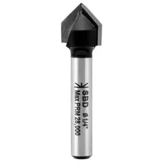 STANLEY - Fresa Ranura En V 1/2 Vástago 1/4 Sta80306
