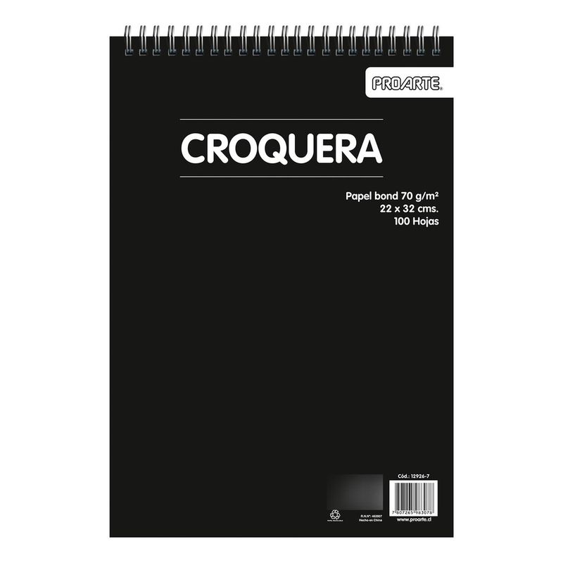 PROARTE - Croquera 22cm X 32cm Proarte