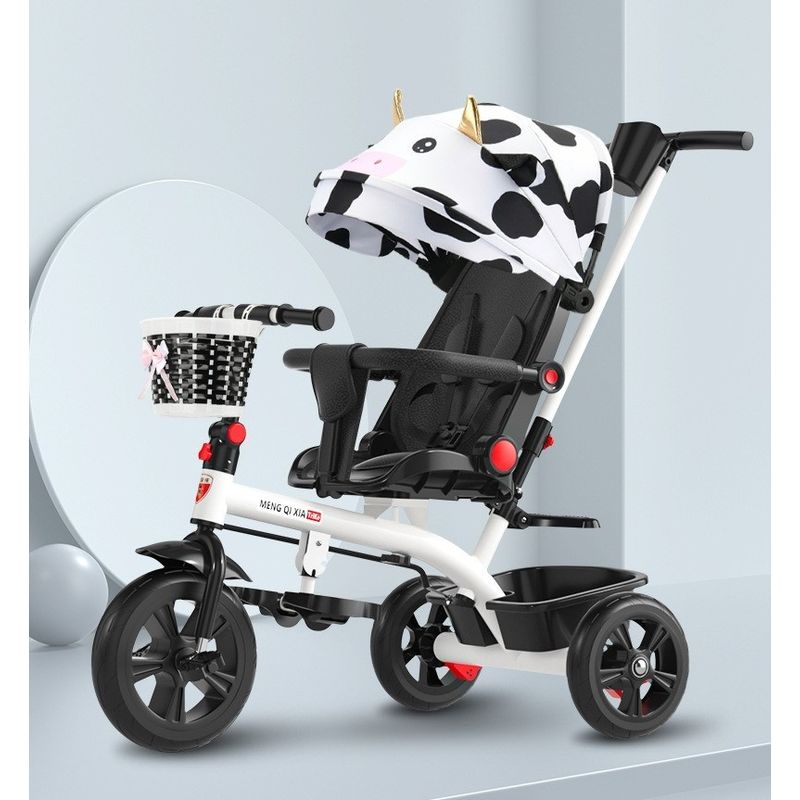 TATEE - 5-in-1 Tricycle multifuncional ajustable 360° cochecito