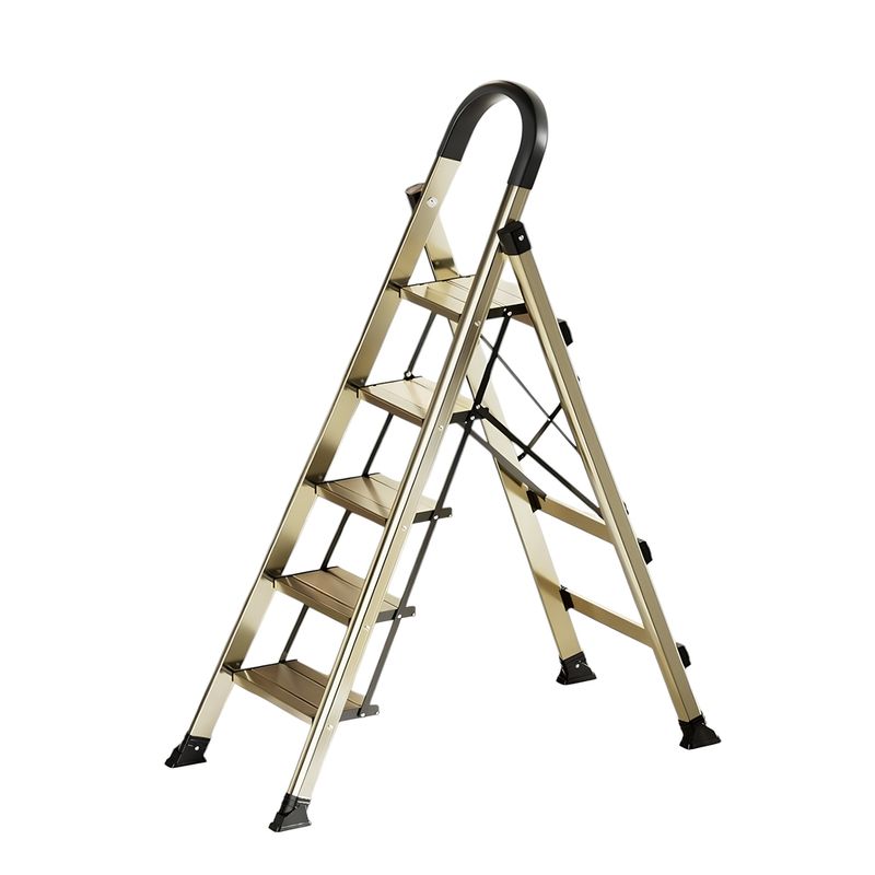 LUBABYCAS - Escalera De Aluminio Dorada 5 Escalones By LuBabycas