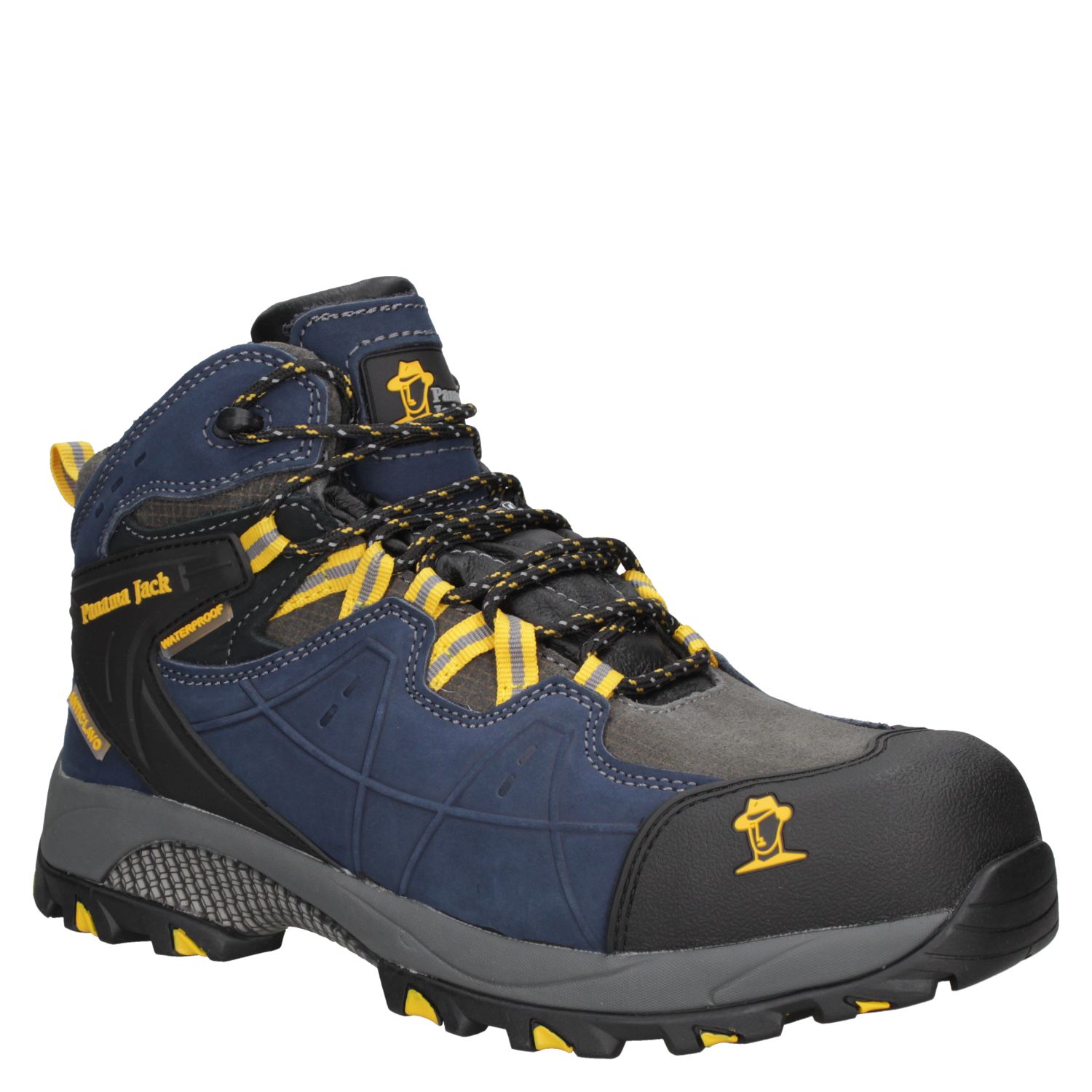 Zapato De Seguridad Hombre Azul Panama Jack Waterproof Sodimac Chile