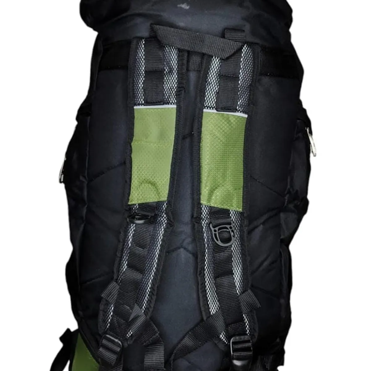 CHANGZHOU GILLIBRAND CAMPING OUTDOOR - Mochila de Camping 80 litros 65x40x20 cm NEGRO CON VERDE