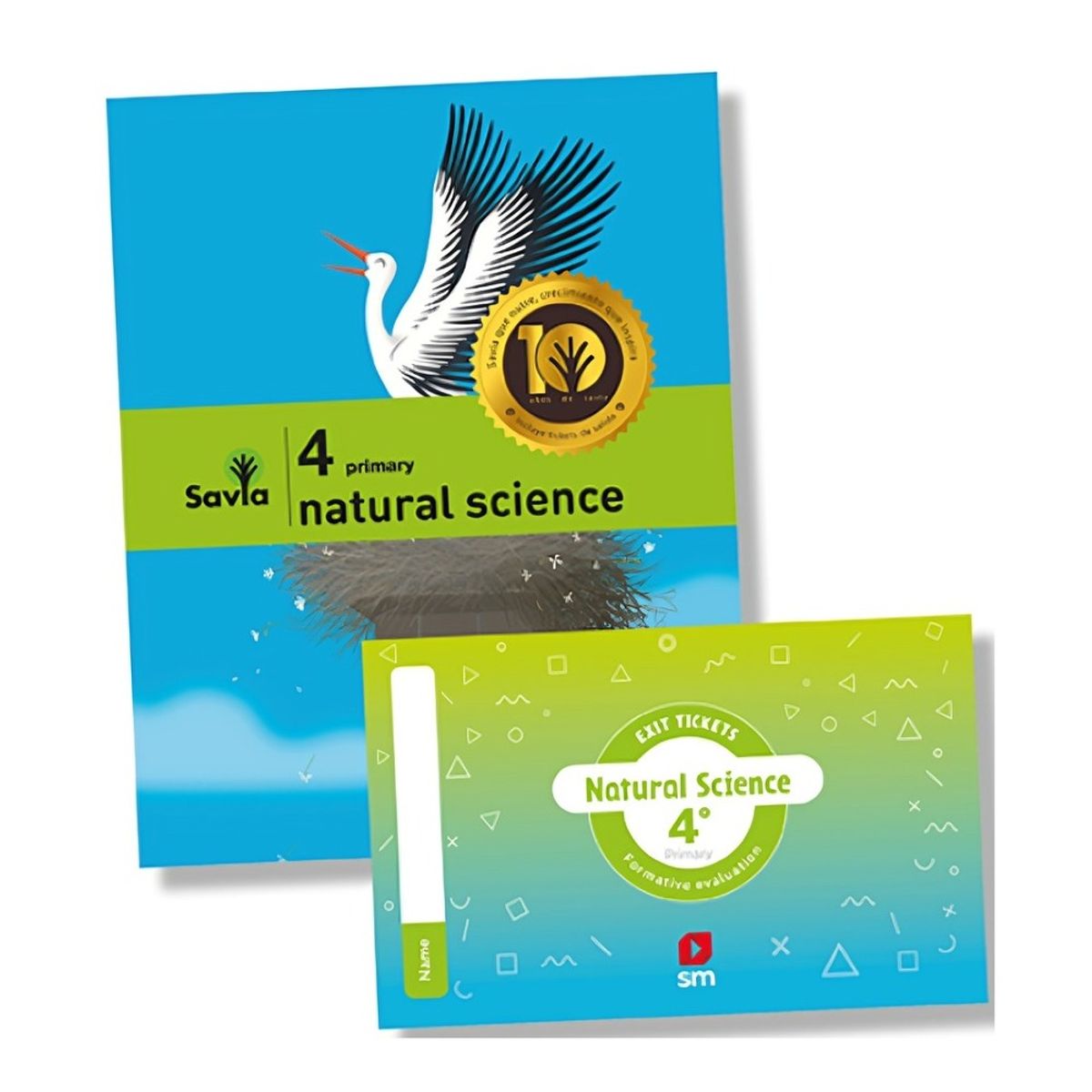 TOP10BOOKS - TEXTO Pack Natural Science 4° Savia - Ediciones SM