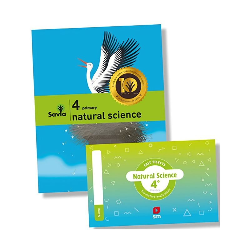 TOP10BOOKS - TEXTO PACK NATURAL SCIENCE 4° SAVIA