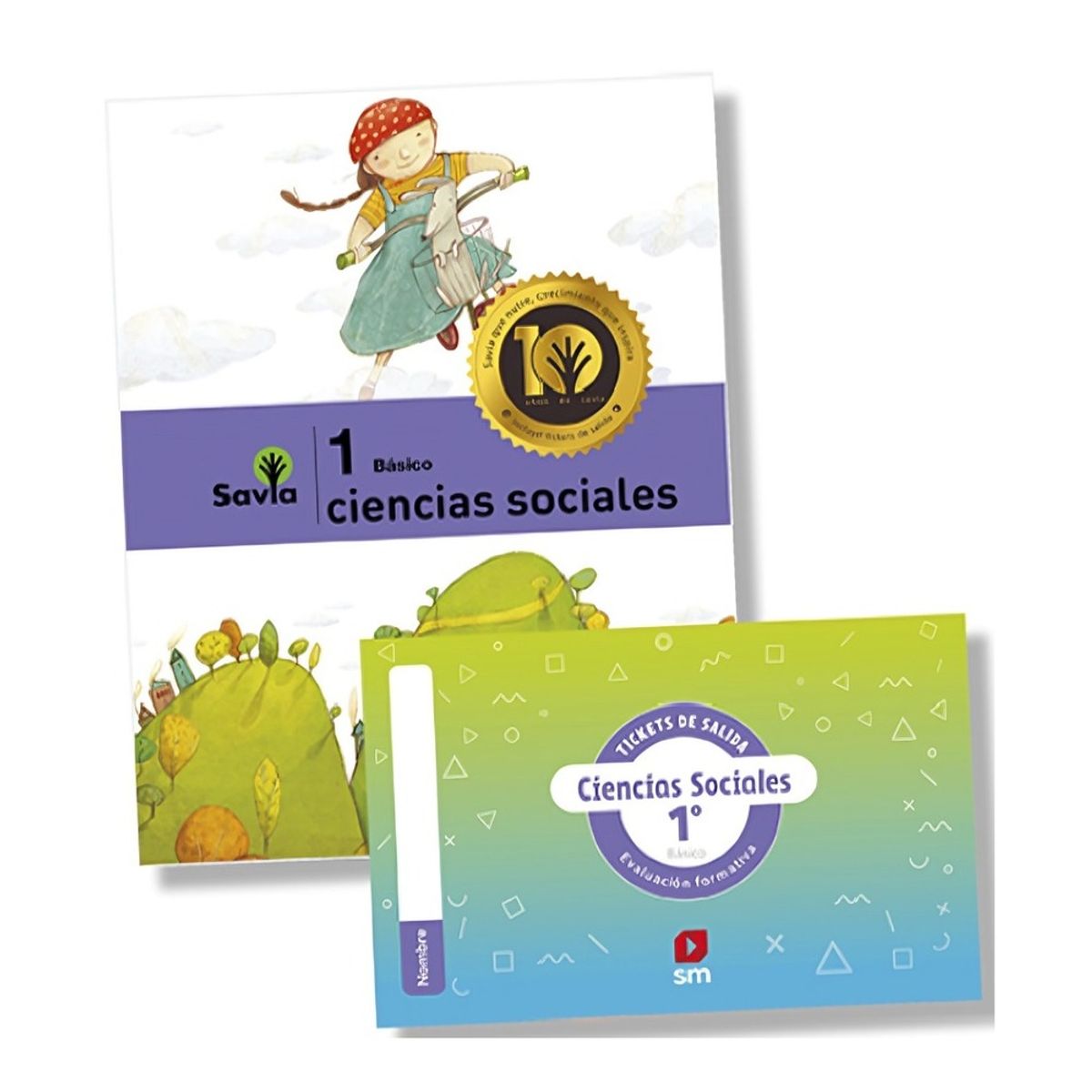 TOP10BOOKS - TEXTO Pack Ciencias Sociales 1° Savia - Ediciones SM