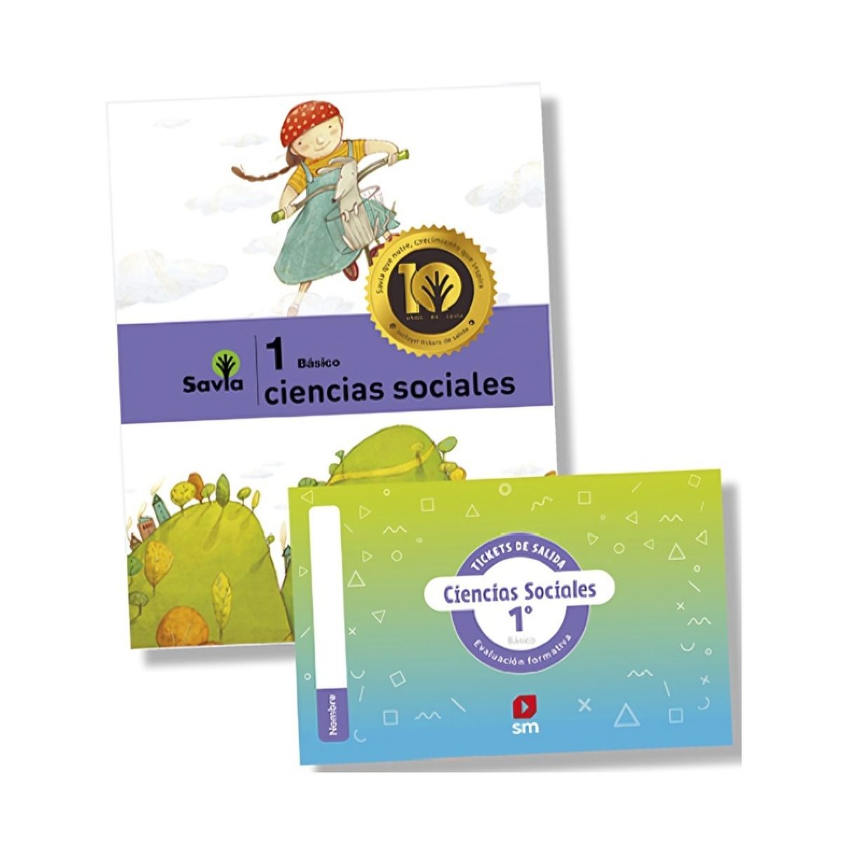 TOP10BOOKS - TEXTO Pack Ciencias Sociales 1° Savia - Ediciones SM