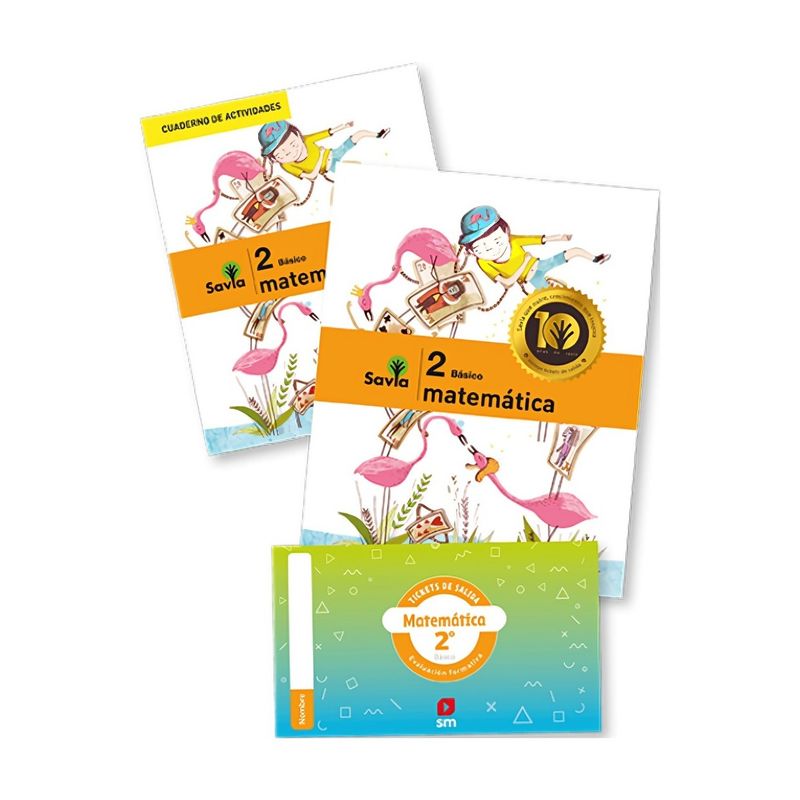TOP10BOOKS - TEXTO PACK MATEMÁTICA 2° SAVIA