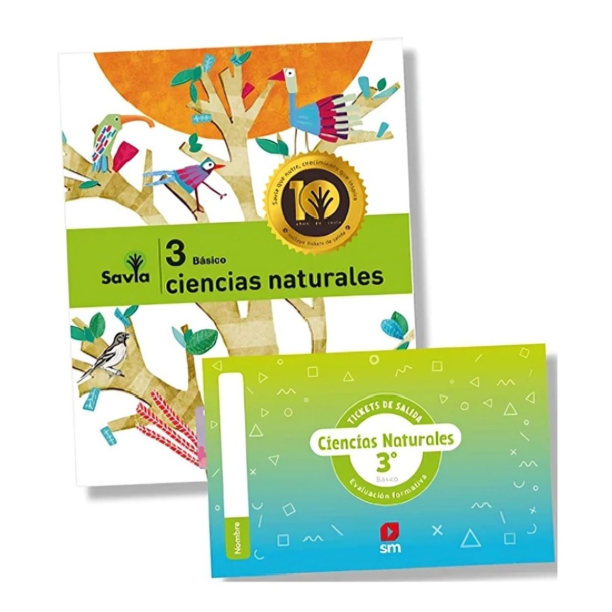 TOP10BOOKS - TEXTO Pack Ciencias Naturales 3° Savia - Ediciones SM