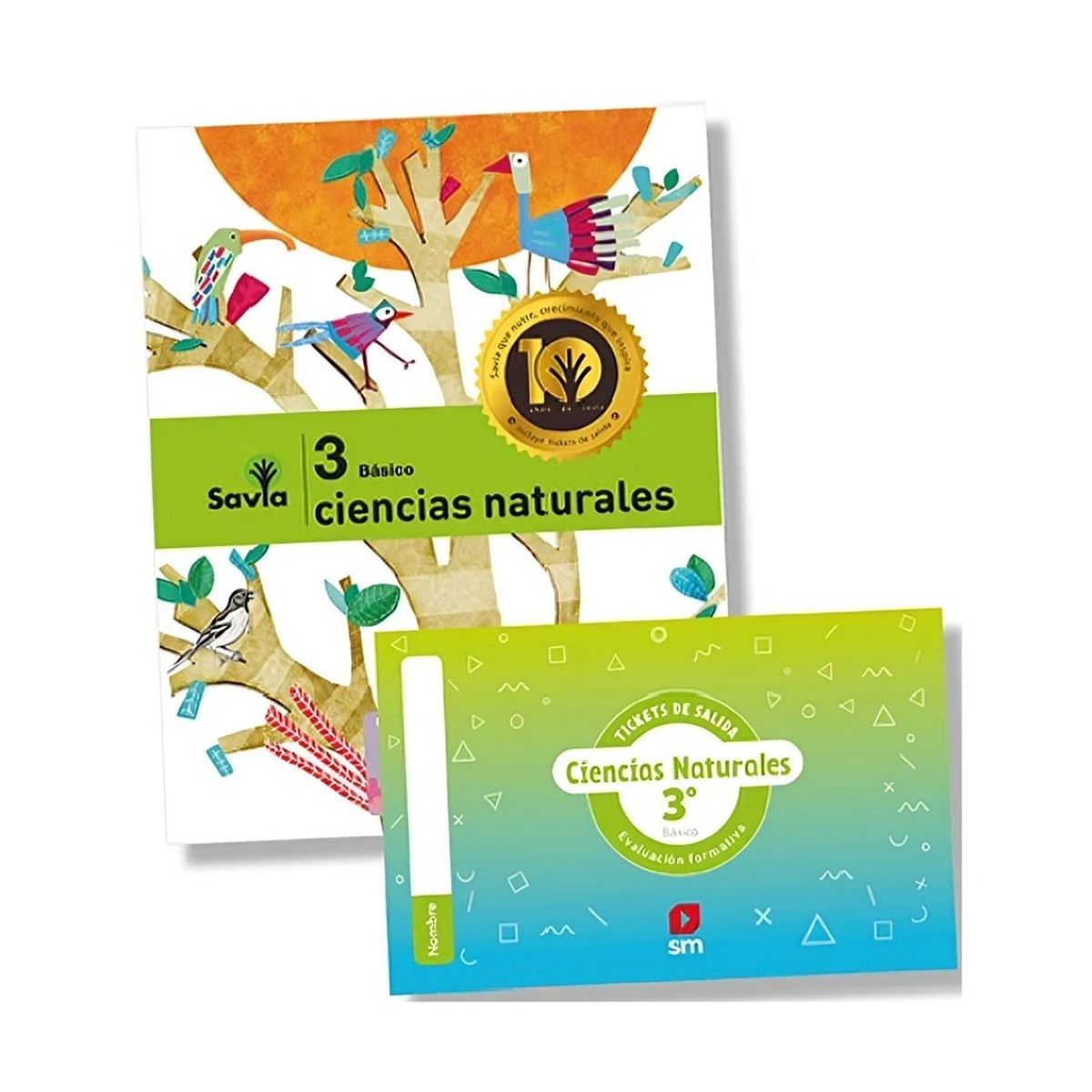 TOP10BOOKS - TEXTO Pack Ciencias Naturales 3° Savia - Ediciones SM
