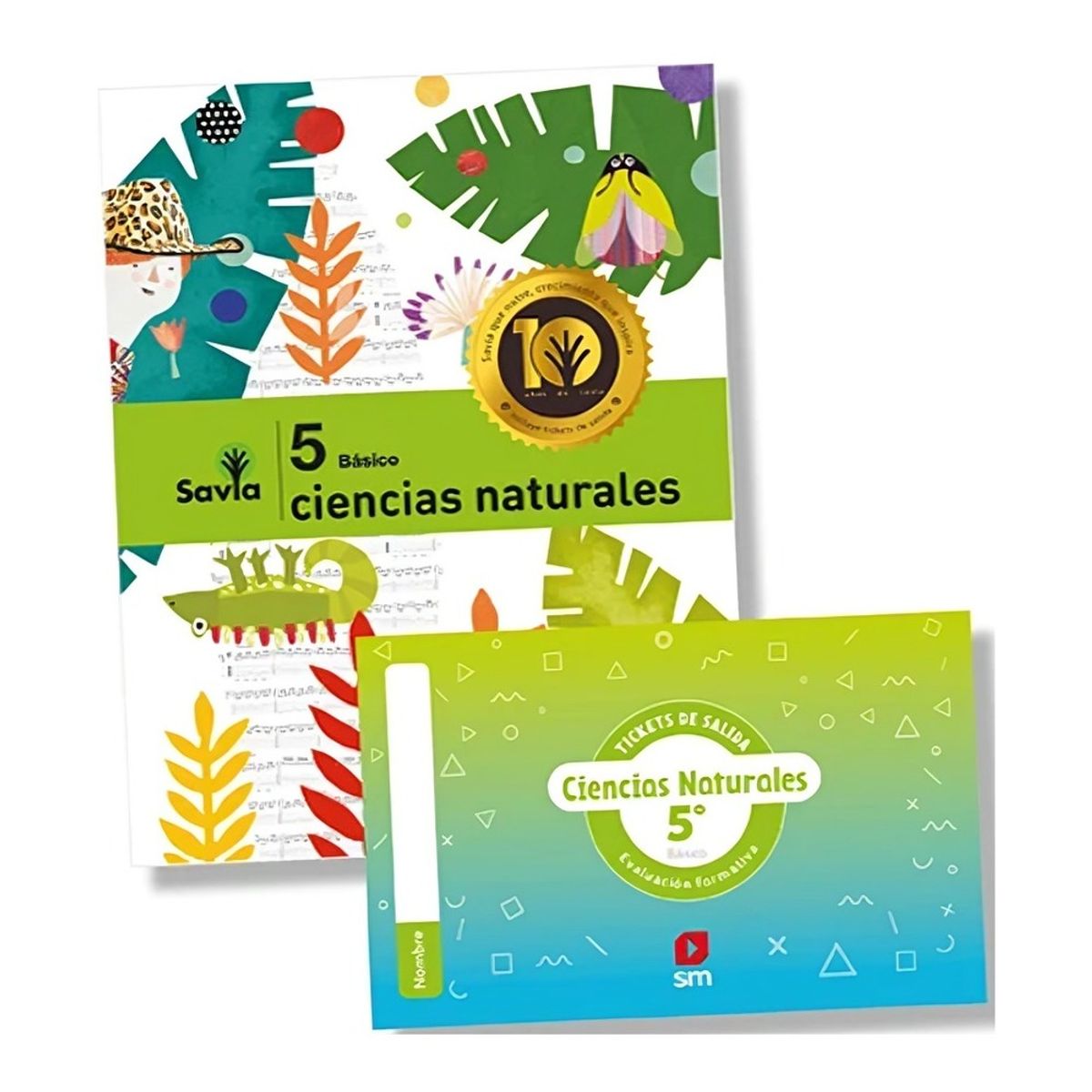 TOP10BOOKS - TEXTO Pack Ciencias Naturales 5° Savia - Ediciones SM