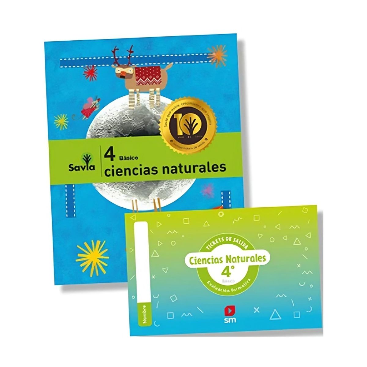 TOP10BOOKS - TEXTO Pack Ciencias Naturales 4° Savia - Ediciones SM
