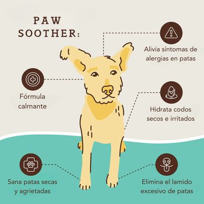Imagen 2 del producto Bálsamo Reparador Patas de Perro Paw Soother Lata 118ml