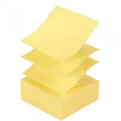 ISOFIT - Notas Adhesivas Pop-UP 76X76MM Amarillo 100Hjs