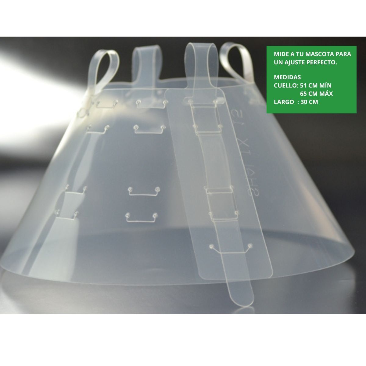 GENERICO - Collar Isabelino 30cm Mascotas Cono Para Perro