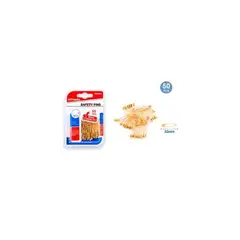 GENERICO - Alfiler De Gancho Dorado 50 Pcs