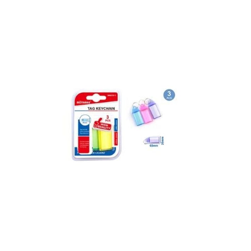 GENERICO - Identificador De Llave 65 Mm 3 Pcs