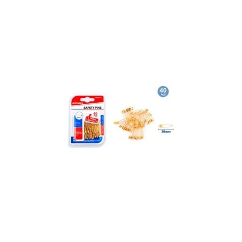 GENERICO - Alfiler De Gancho 40 Pcs