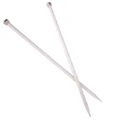 GENERICO - Palillos rectos para tejer AERO 25cm X 25MM