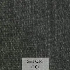 GENERICO - Tela Lino Tapiz gris oscuro