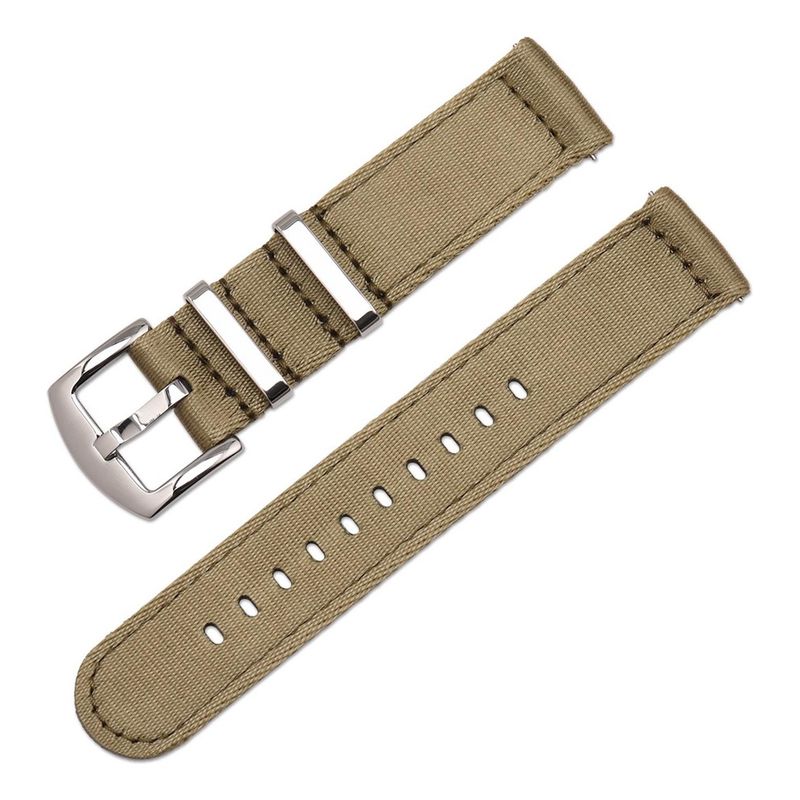 R24 - Correa Reloj Nylon Jy7 Variedad Colores 18mm 20mm 22mm 24mm