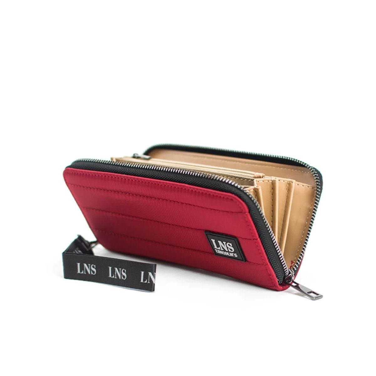 GENERICO - Billetera Mujer Primula Granate  Lincolns - Burdeos