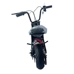 LEKO - Mini Moto Eléctrica Infantil Modelo T-DM Color Gris-Rojo