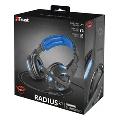 TRUST - AUDIFONO GAMER RADIUS 7.1 USB CXT350