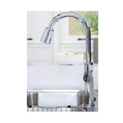 GENERICO - Sensor dispensador de agua para grifo de lavaplatos carga micro Usb