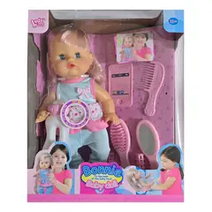 GENERICO - Set Muñeca Bebé Accesorios Juguete Navidad Cumpleaños 71