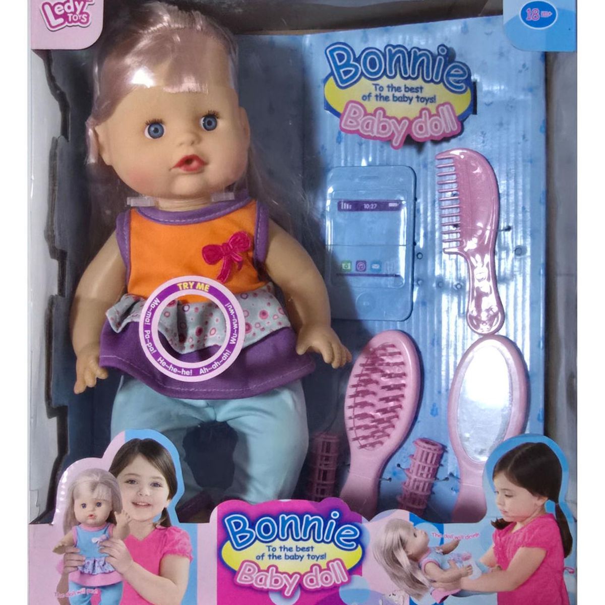 GENERICO - Set Muñeca Bebé Accesorios Juguete Para Niña Navidad 70