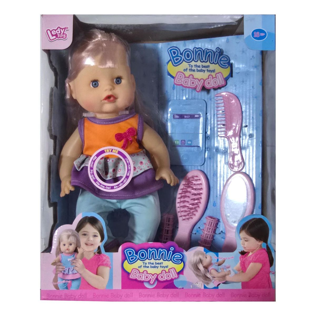 GENERICO - Set Muñeca Bebé Accesorios Juguete Para Niña Navidad 70