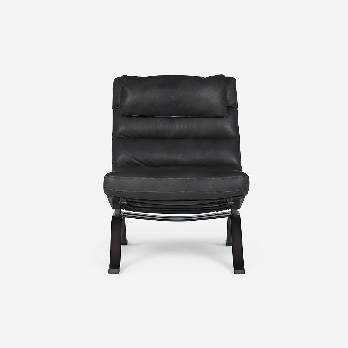 ROSEN - Poltrona Rosen Astoria Cuero Acero