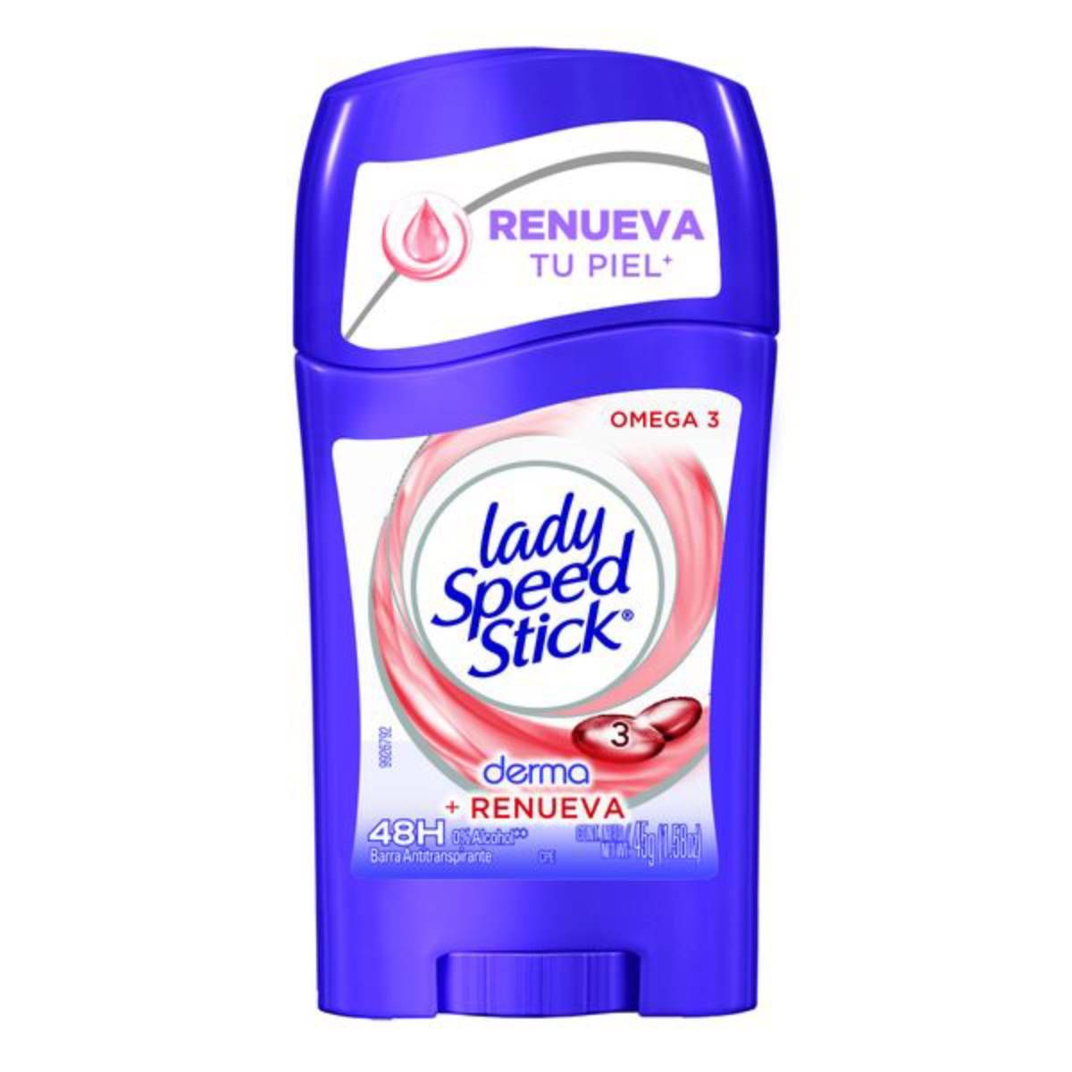 LADY SPEED STICK - Lady Speed Stick Desodorante en barra derma omega 3 45g