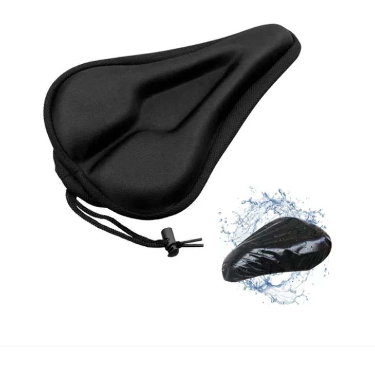 GENERICO - Funda De Asiento Bicicleta Cojín Con Funda Impermeable Cubr