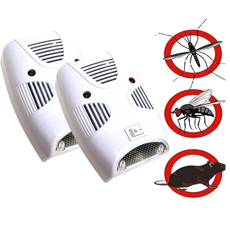 GENERICO - X2 Repelente Para Ratones Ahuyentador De Ratones Insectos
